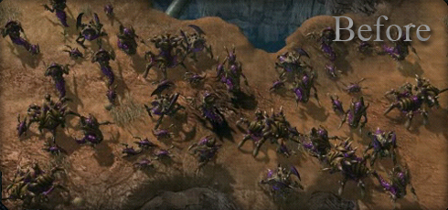StarCraft - Starcraft 2: анимация умирающих
